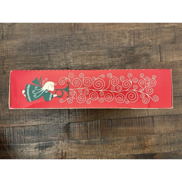 Vintage Christmas Jewel Brite Nativity Plastic Diorama Tear Drop Ornaments Santa - Picture 7 of 9